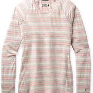 Smartwool Women's Merino 150 Wool Baselayer Striped Long Sleeve Top SZ M